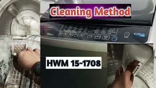 How to Clean Tub At Home Automatic Washing machineTop Load HWM 151708 MotivationGuide2374 [upl. by Ayotna]