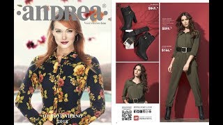 Nuevo catalogo Vestir Andrea 2018 Otoño Invierno [upl. by Arly687]