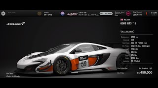 Gran Turismo 7 McLaren 650S GT3 race tune [upl. by Oberon]