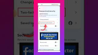 Facebook Two factor Authentication Kaise Kare  Facebook two steps verification enable kaise kare [upl. by Kamilah]