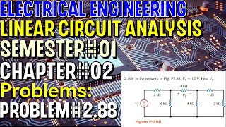 Linear Circuit Analysis  Chapter02  Problem288  Basic Engineering Circuit Analysis [upl. by Asinet]