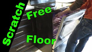 How to Move Heavy Appliances without Scratching Floor  Spring Cleaning [upl. by Haase530]