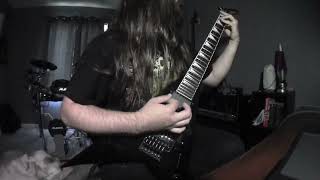 Deeds of Flesh  Human Trophies  Guitar Cover [upl. by Eddra]