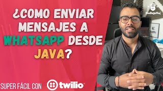 📱 Como enviar mensajes a WhatsApp desde 👉JAVA👈 ❓💻 🚀 [upl. by Irmine]