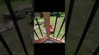 Fix Deck Post Cracks with Silverback Epoxy [upl. by Neelrac250]