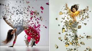 Photoshop Tutorial  3d dispersion Effect Photoshop Actions  Tasty Tutorials [upl. by Saxena157]