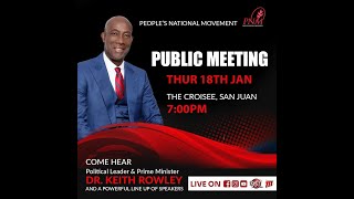 PNM Public Meeting  Thursday 18th January 2024 [upl. by Idelson418]