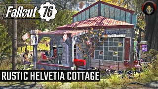 FALLOUT 76  Rustic Helvetia Cottage Build [upl. by Cicero]