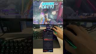 Enrico Macro  Jitter AimAX200 Gaming AdapterAX200 AIMZENIX ADAPTERapexlegends pcgaming [upl. by Nylesoj]