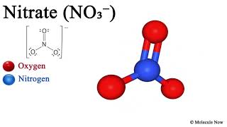 Nitrate Ion NO3 Lewis Structure Animation [upl. by Brower]