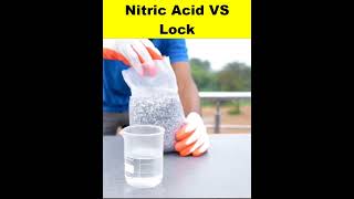 crazyxyz Nitric Acid Vs Lock crazyxyz a2z short facts shortsvideo a2zfacts a2 youtubeshorts [upl. by Carling]