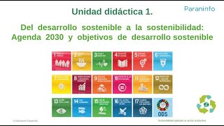 Agenda 2030 y Objetivos de Desarrollo Sostenible [upl. by Turtle]