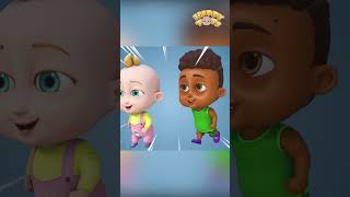 Walking Walking Hop Hop Song Part 2  Nursery Rhymes amp Kids Songs  Happy Tots [upl. by Marie-Jeanne]