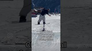 A COUPLE OF SLIDERS FROM THE VERBIER SNOWPARK shortsclip verbier freestylefriday snowboarding [upl. by Allebram]