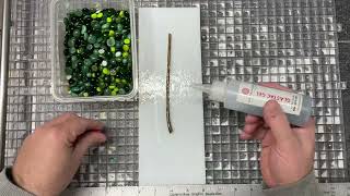 Easy FusedGlass SelfStanding Art Panel [upl. by Sorci]