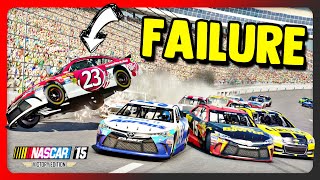 NASCAR 15 Career But The Tires Keep Failing [upl. by Faria575]