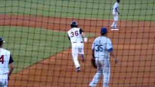 Devin Mesoraco hitting for the Carolina Mudcats [upl. by Dimah]