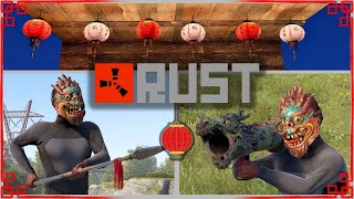 Rust Update  Dragon Rocket Launcher  Chinese Spear  White Lanternamp New Fixes rust new update [upl. by Odnalra]