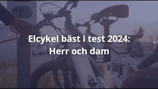 Elcykel bäst i test 2024 Tips och råd [upl. by Udall]