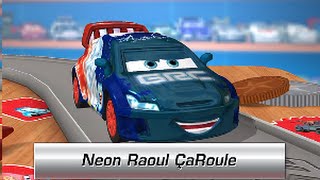 Cars Daredevil Garage NEON RAOUL CAROULE Review Gamepley  Walkthrough iPhone  iPad [upl. by Vincents609]