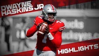 Draft Prospect  Dwayne Haskins Jr  2018 Highlights  quotReal Tiesquot  ᴴᴰ [upl. by Schiro467]