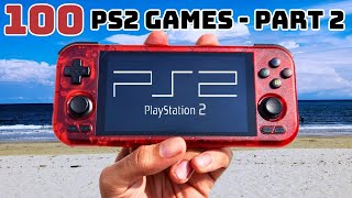 100 PS2 Games Tested on RETROID POCKET 4 PRO  PART 2 [upl. by Loni]