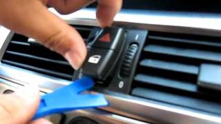 How to Remove Radio  CD Changer from 2007 BMW 650i for Repair [upl. by Biddle]