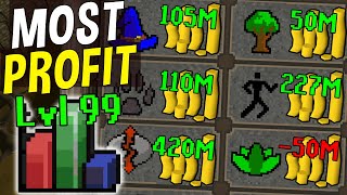 What are the Most Profitable 99s in Oldschool Runescape in 2023 OSRS [upl. by Munson]