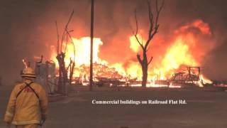 Butte Fire Calaveras County CA [upl. by Eecart177]