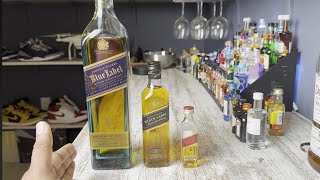 Johnnie Walker Black Label Blended Scotch Review in Hindi  Most Popular 12 years old Blended Scotch [upl. by Owiat]