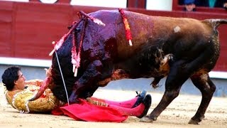 Matadors Gruesomely Injured at Bullfight NSFW PHOTOS VIDEO [upl. by Nirak]