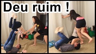 DESAFIO DO YOGA  Deu Ruim ME VESTI DE VACA 🐮 Ft Glenya Taynara e Rick [upl. by Tegan]