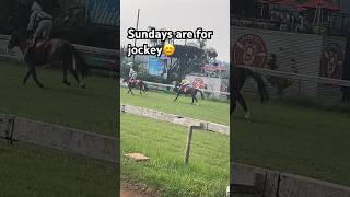 Jockey Sundays  may the best horse win sunday outdoors horseadventures jockey nairobi vlog [upl. by Sauls]