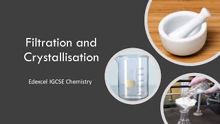 Evaporation and Crystallisation Edexcel IGCSE Chemistry [upl. by Cardinal]