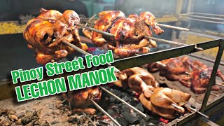 Pinoy Street Food Lechon Manok Roasted Chicken Filipino Version [upl. by Duke]