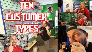 10 GAME STORE CUSTOMER TYPES [upl. by Metabel544]