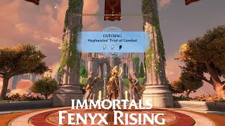 Immortals Fenyx Rising  A New God  Hephaistos Trial of Combat [upl. by Annuaerb]