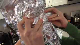 Mask Step 1 Aluminum Foil Mold [upl. by Iruahs]