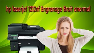 HP LaserJet M1212NF Bruit anormal [upl. by Townie]