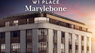 Luxury Apartment Tour at W1 Place Marylebone  Property London [upl. by Leirol]