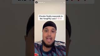 Chunkz Responds To Yung Filly Case😱 betasquad chunkz [upl. by Yroffej]