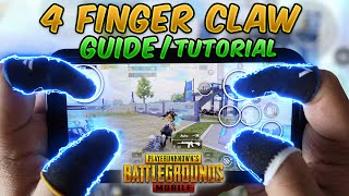 4 Finger Claw GuideTutorial PUBG MOBILE amp BGMI Tips amp Tricks to Master Claw SettingsSensitivity [upl. by Inaniel]