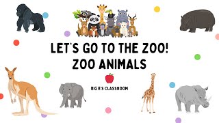 Zoo Animal Educational Video for Kids [upl. by Butterfield]