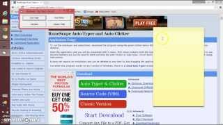 How to Download and Use Auto Typer [upl. by Aenet509]