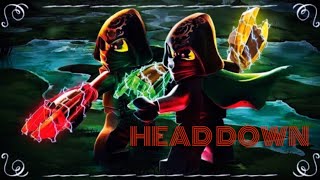 Ninjago Acronix and Krux Tribute 1 Head Down NEFFEX [upl. by Battiste]