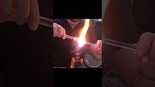 Lampworking  Glassblowing  Glass Marble  The Fusing Shop [upl. by Elnukeda]