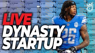 UPDATED Dynasty StartUp Draft With ROOKIES  Dynasty Fantasy Football 2024 [upl. by Sello]