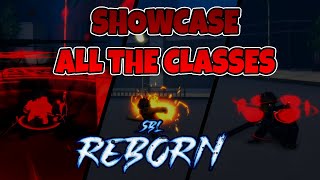 SHOWCASING ALL CLASSES  SOLO BLOX LEVELING REBORN  NEW UPCOMING GAME [upl. by Minta]