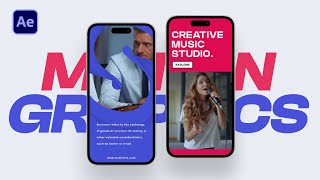 Create 2 Modern Instagram Reel Animations in After Effects [upl. by Neelrahc]