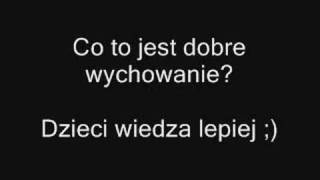 Co to jest dobre wychowanie Dzieci wiedza lepiej [upl. by Reteip]